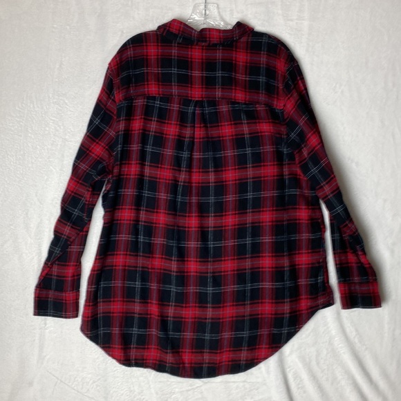 Terra & Sky Plaid Flannel Shirt - Picture 5 of 5